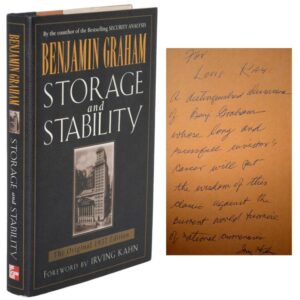 Storage and Stability