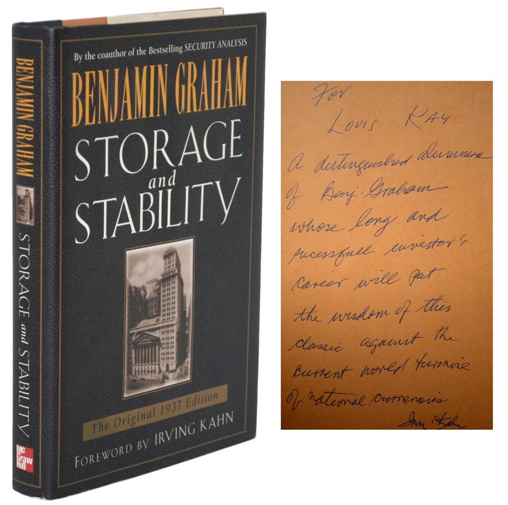 Storage and Stability