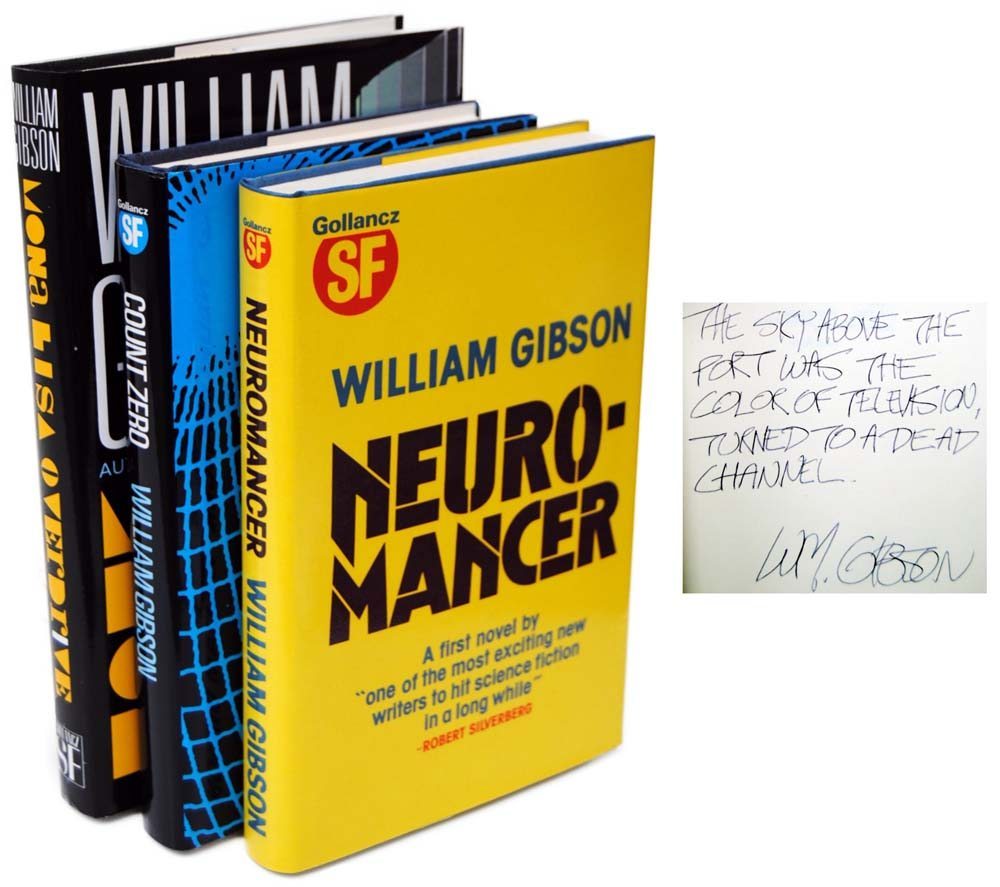 Neuromancer, Count Zero, Mona Lisa Overdrive.