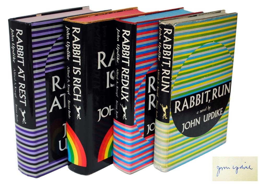 Rabbit, Run; Rabbit Redux; Rabbit Is Rich; Rabbit At Rest.