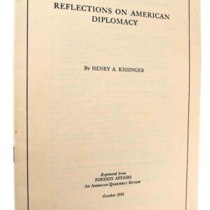 Reflections on American Diplomacy