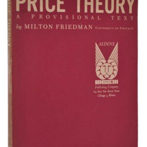 Price Theory: A Provisional Text