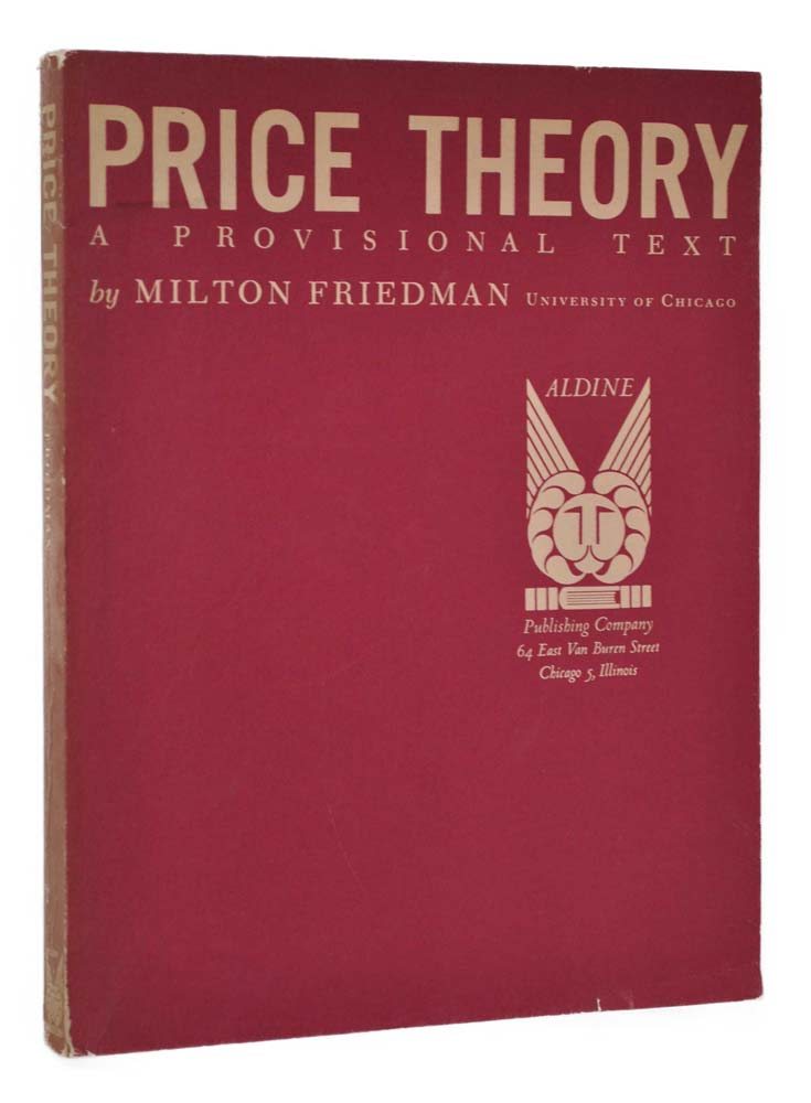 Price Theory: A Provisional Text