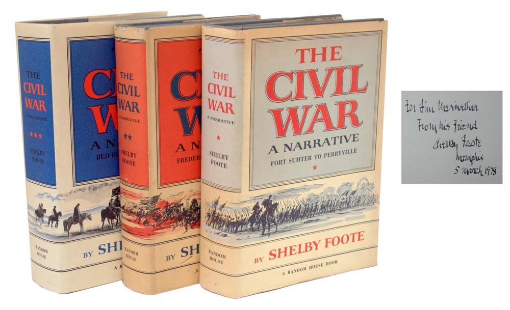 The Civil War: A Narrative: Fort Sumter to Perryville; Fredericksburg to Meridian; Red River to Appomattox.