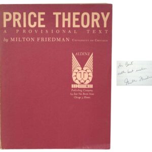 Price Theory: A Provisional Text