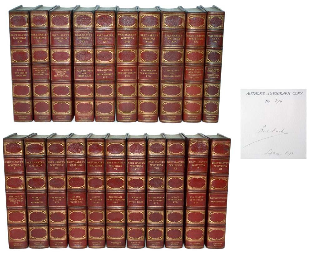 The Writings of Bret Harte: Autograph Edition. - Image 7