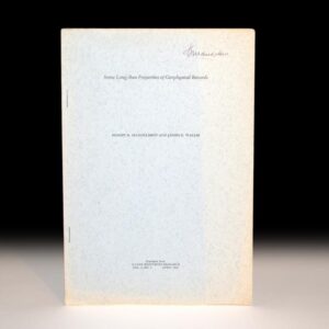 Some Long-Run Properties of Geophysical Records