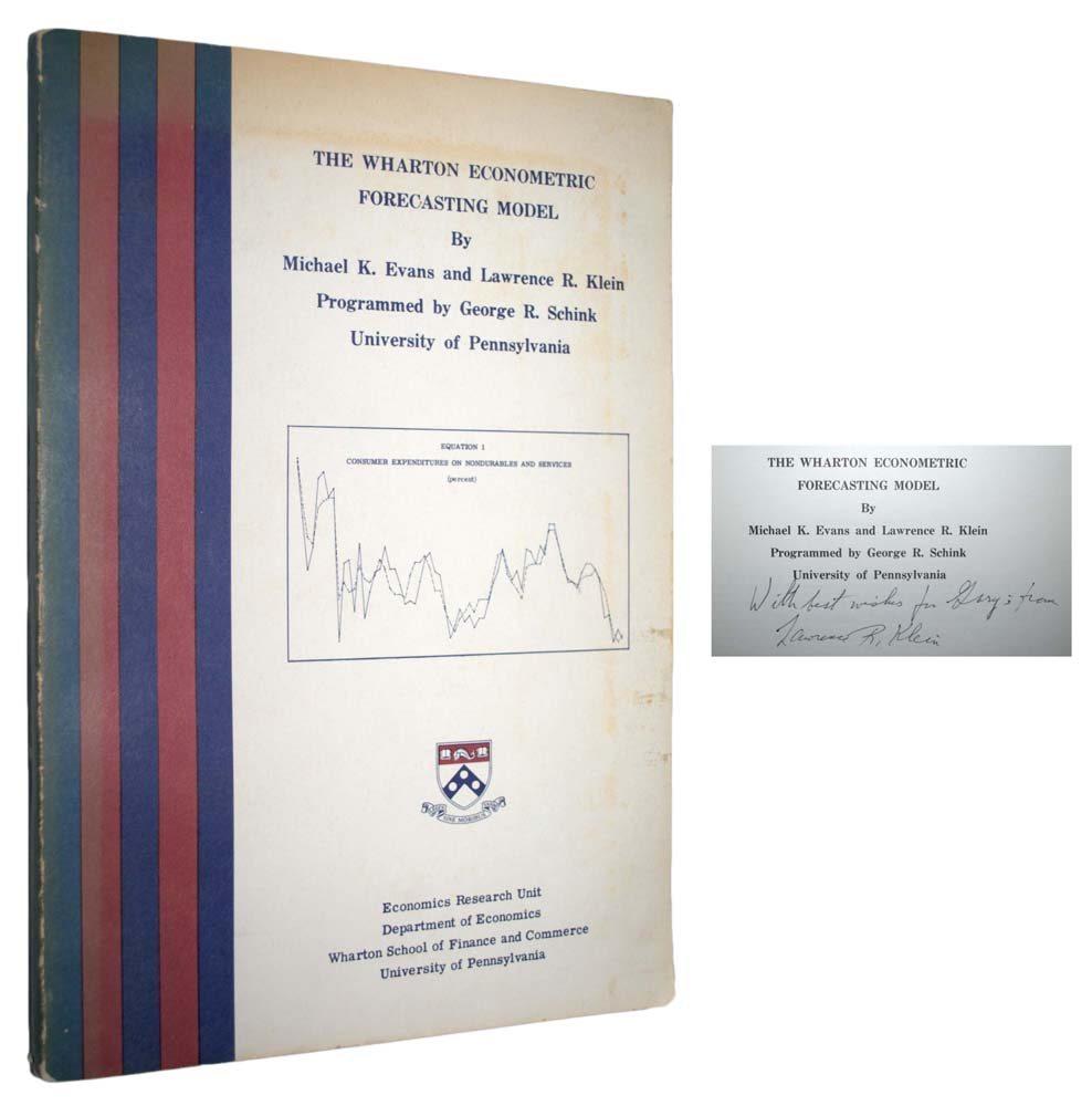 The Wharton Econometric Forecasting Model,