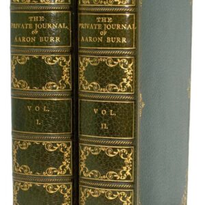The Private Journal of Aaron Burr
