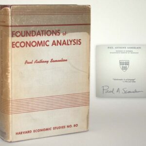 Foundations of Economic Analysis