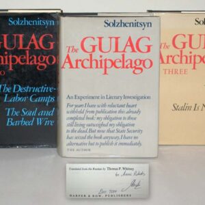 The Gulag Archipelago: Volumes 1, 2 and 3.