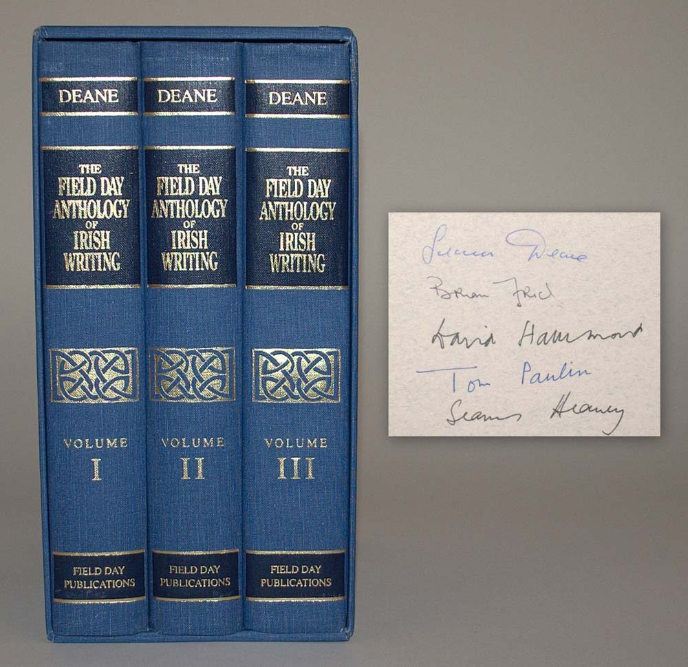 Field Day Anthology of Irish Writing Volumes 1-3