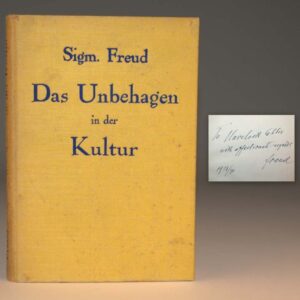 Das Unbehagen in der Kultur (Civilization and its Discontents).