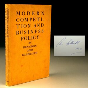 Modern Competition and Business Policy