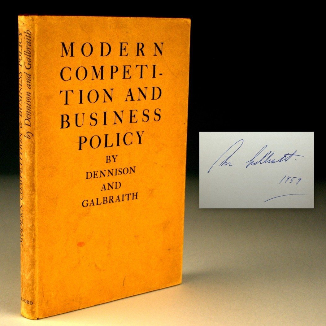 Modern Competition and Business Policy