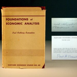 Foundations of Economic Analysis