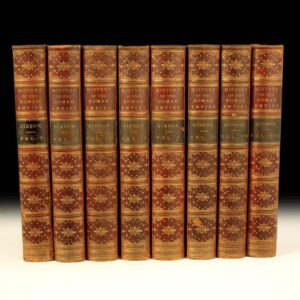 The History of the Decline and Fall of the Roman Empire. 8 volumes complete