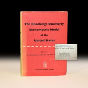 The Brookings Quarterly: Econometric Model of the United States