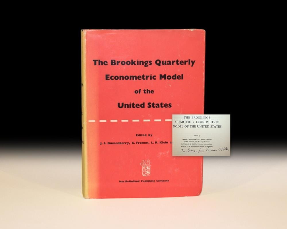 The Brookings Quarterly: Econometric Model of the United States.