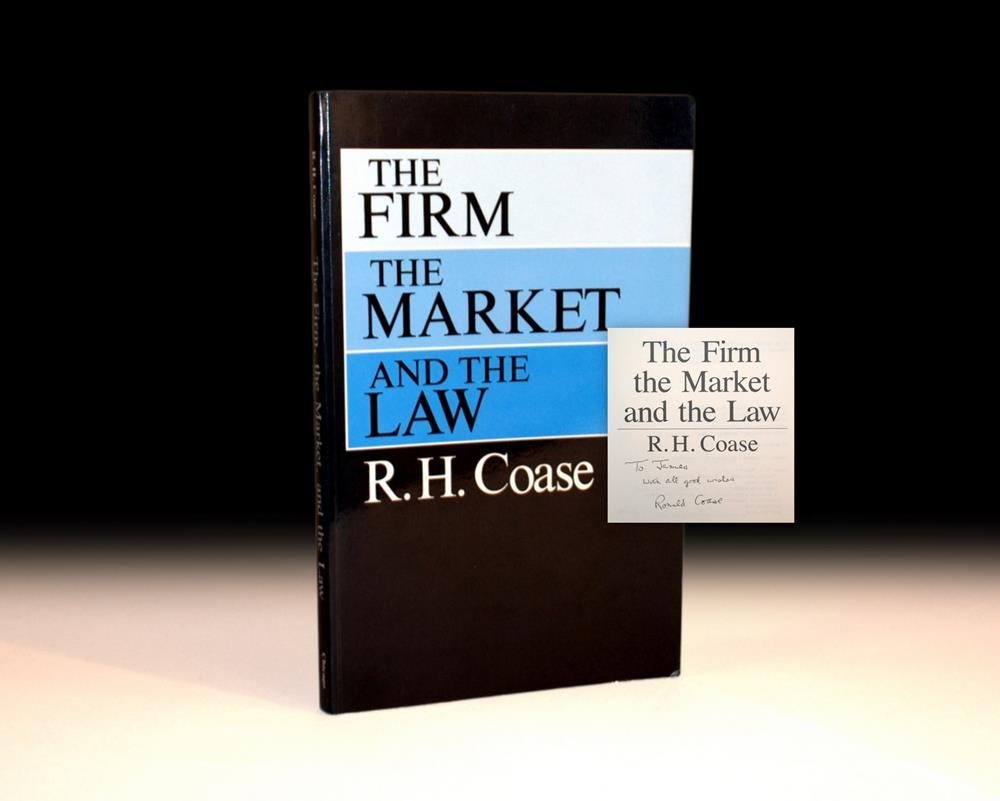 The Firm the Market and the Law.