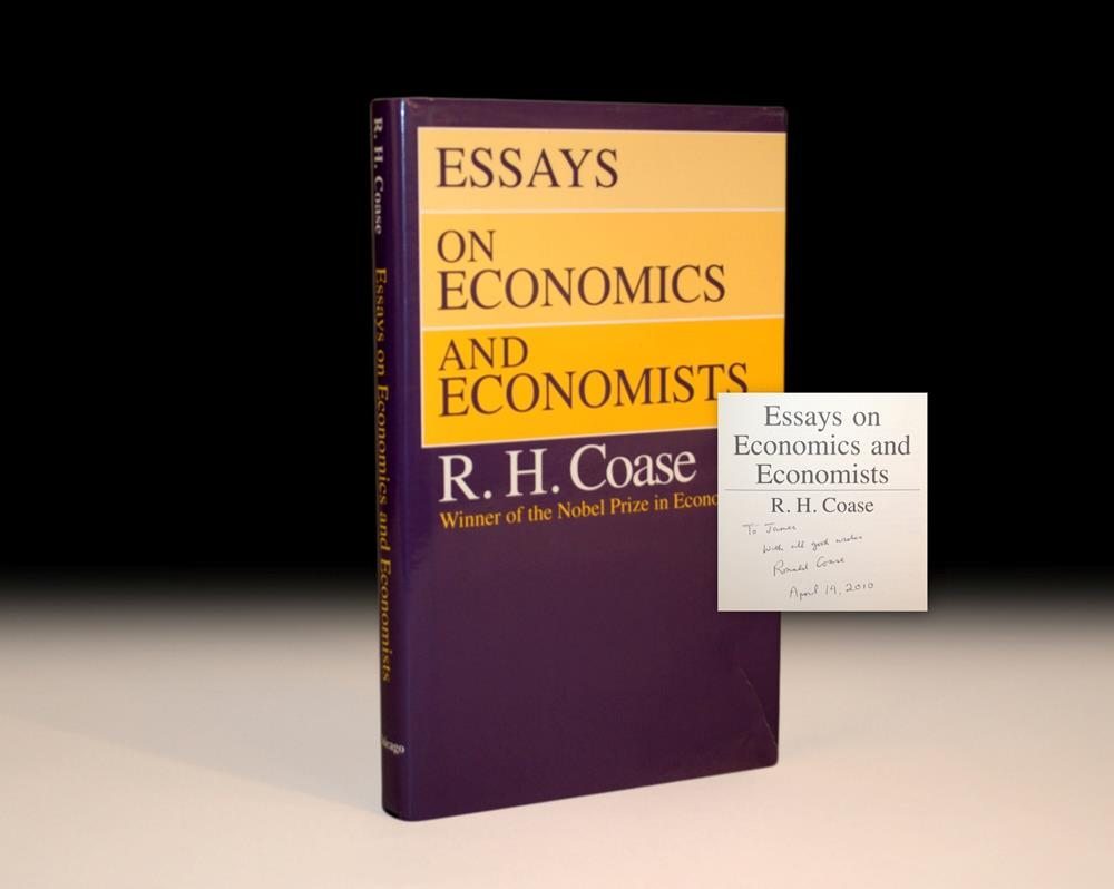 Essays on Economics and Economists.