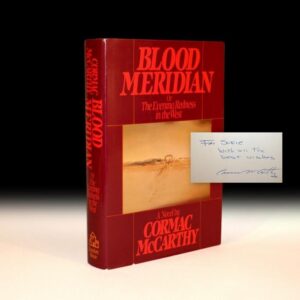 Blood Meridian, or The Evening Redness in the West.
