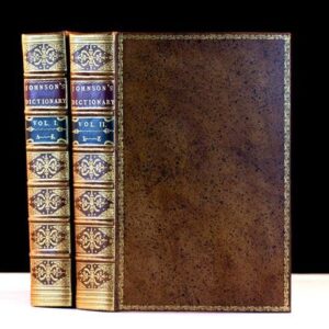 A Dictionary of the English Language: In Which The Words are deduced from their Originals, And Illustrated in their Different Significations By Examples from the best Writers. To Which Are Prefixed, A History of the Language, And An English Grammar.