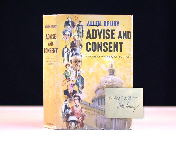 Advise and Consent: A Novel of Washington Politics.