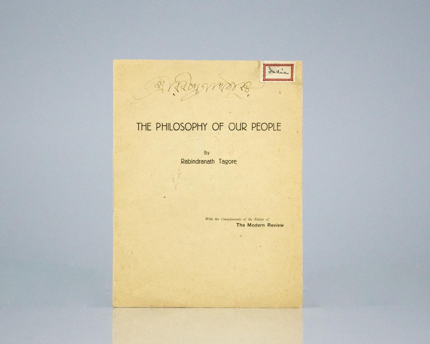 The Philosophy of Our People
