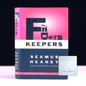 Finders Keepers: Selected Prose 1971 to 2001