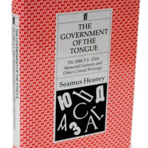 The Government of the Tongue: Selected Prose 1978-1987