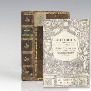 Rettorica et Poetica D’Aristotile.