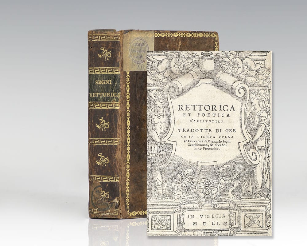Rettorica et Poetica D’Aristotile.