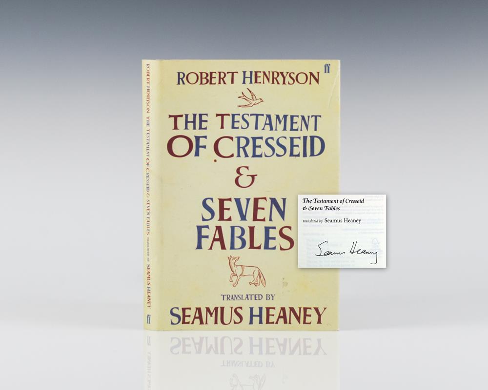 Robert Henryson The Testament of Cresseid & Seven Fables.