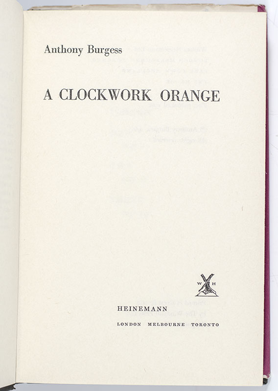 A Clockwork Orange