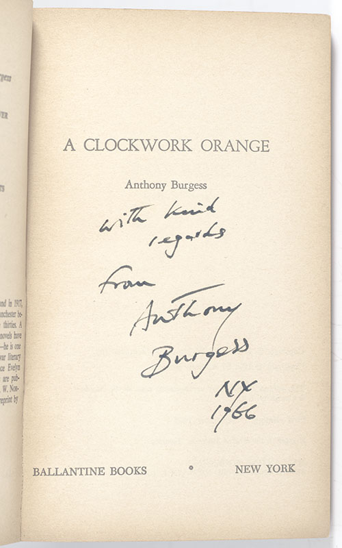 A Clockwork Orange