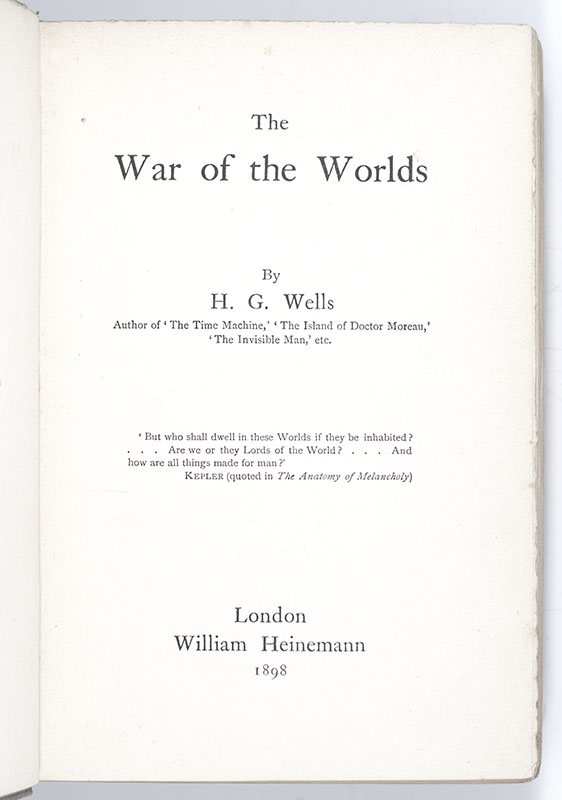 The War of the Worlds