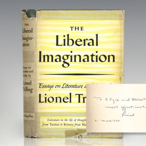 The Liberal Imagination: Essays on Literature and Society.