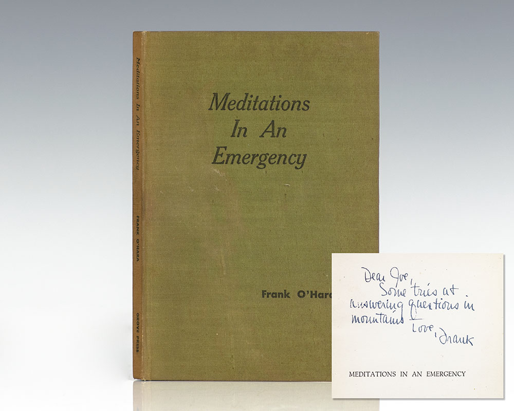 Meditations In An Emergency