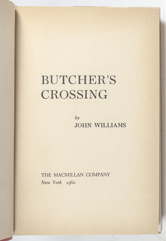 Butcher's Crossing. - Image 4