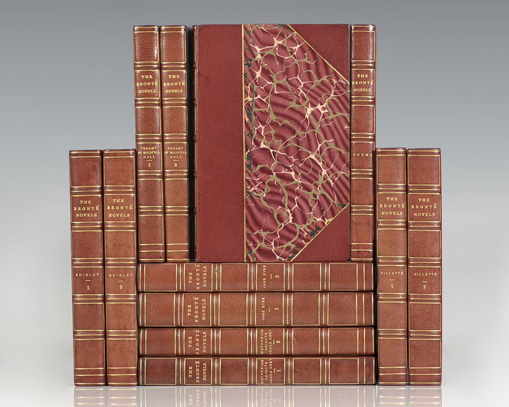 The Works of Charlotte, Emily and Anne Bronte Including: Jane Eyre, The Professor, Shirley, Tenant of Wildfell Hall, Agnes Grey, and Wuthering Heights.