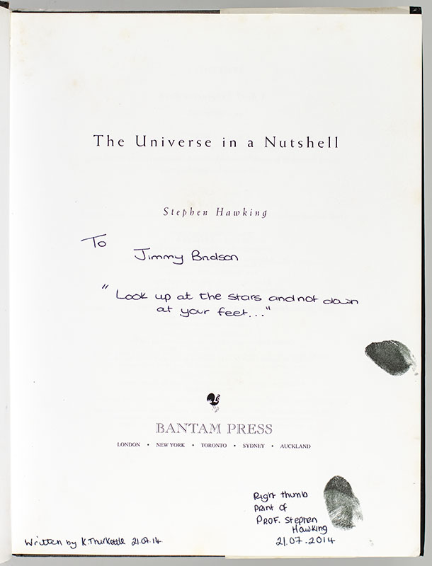 The Universe In A Nutshell