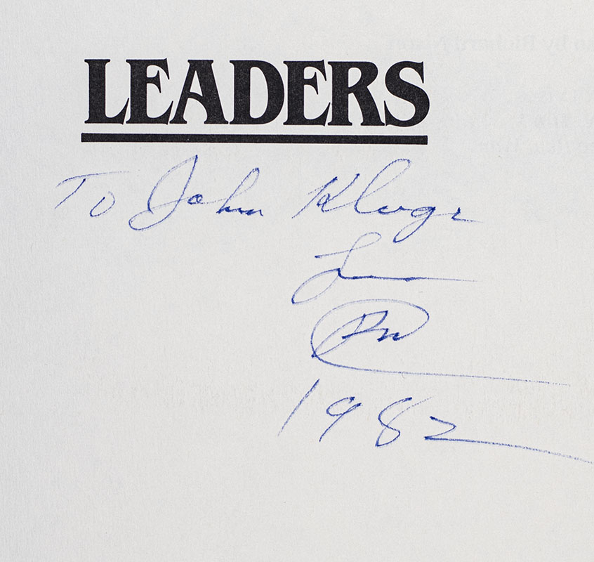 Leaders: Profiles and Reminisces of Men Who Have Shaped the Modern World