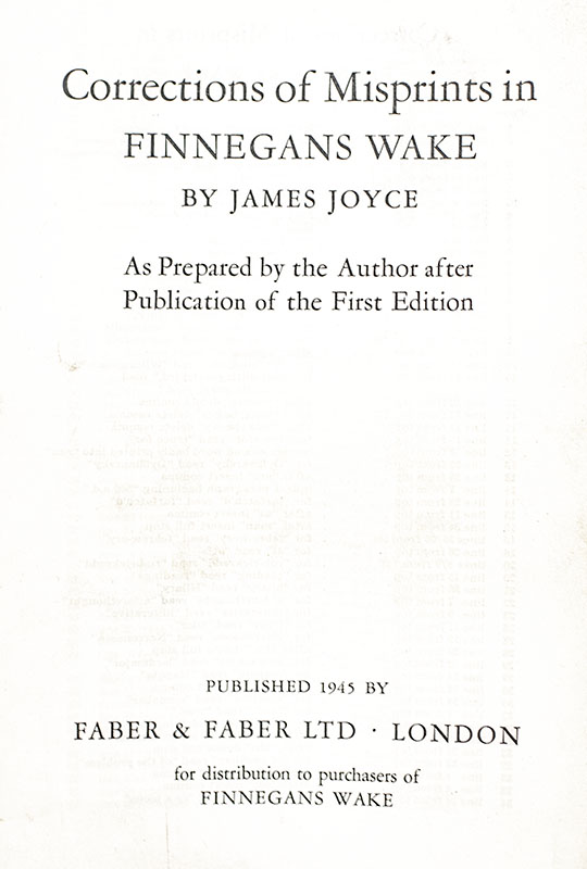 Finnegans Wake. - Image 3