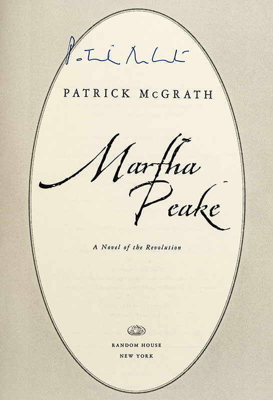 Martha Peake: A Novel of the Revolution. - Image 2