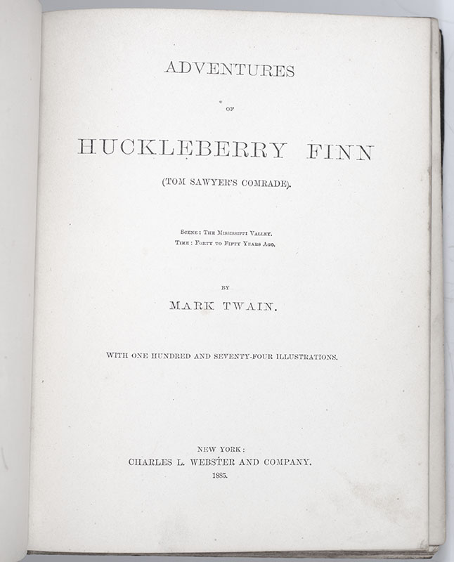 Adventures of Huckleberry Finn (Tom Sawyer's Comrade)