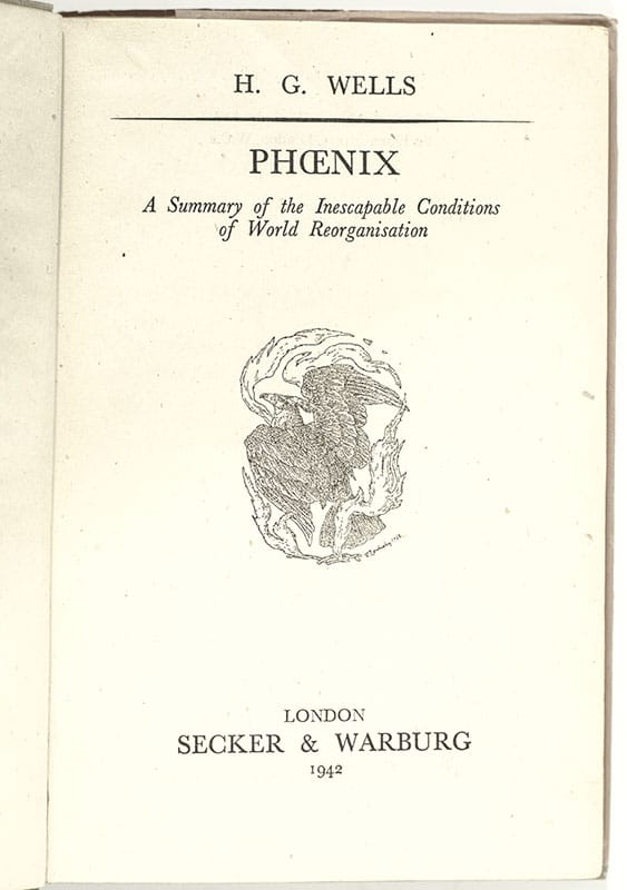 Phoenix: A Summary of the Inescapable Conditions of World Reorganisation