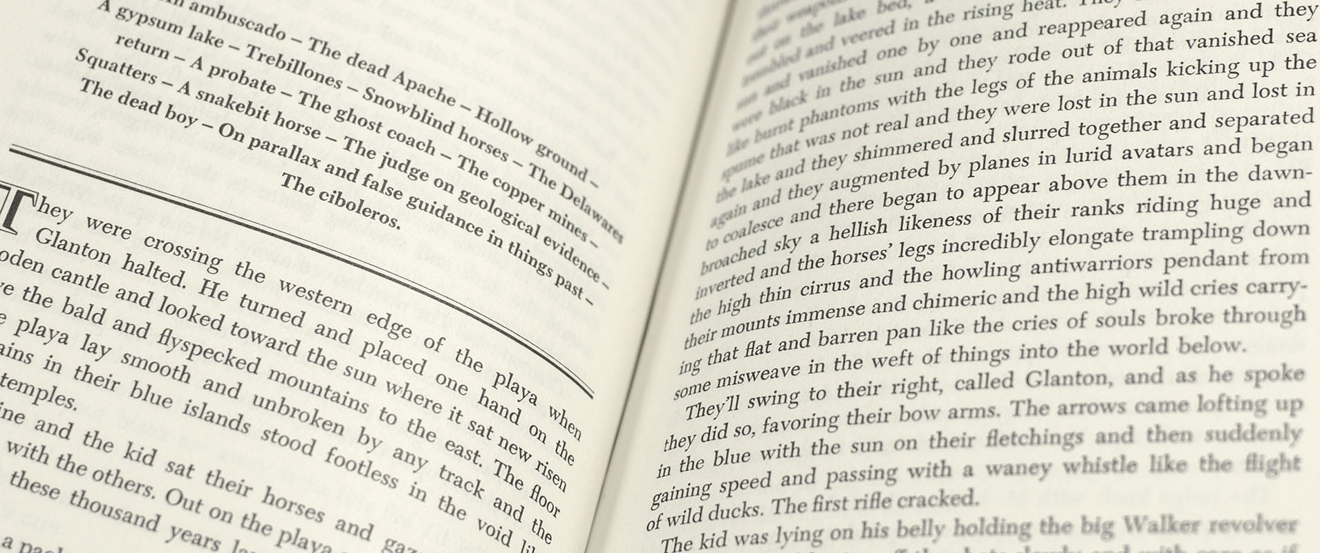 Blood Meridian, or The Evening Redness in the West