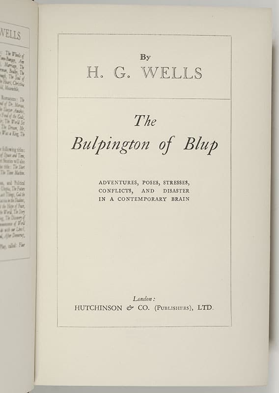 The Bulpington of Blup