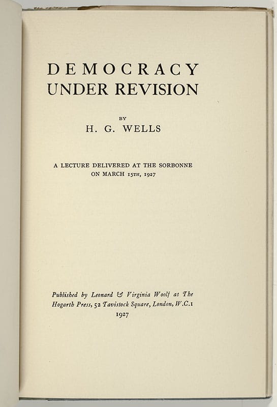 Democracy Under Revision